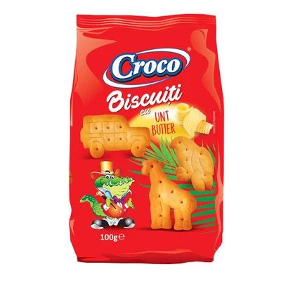 Croco mesefigurás vajas keksz 100g Croco mesefigurás vajas keksz 100g