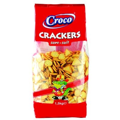 Croco Crackers 1,5 kg sós Croco Crackers 1,5 kg sós