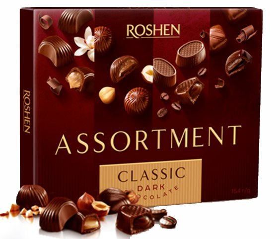 ROSHEN Étcsokoládé praliné 154g