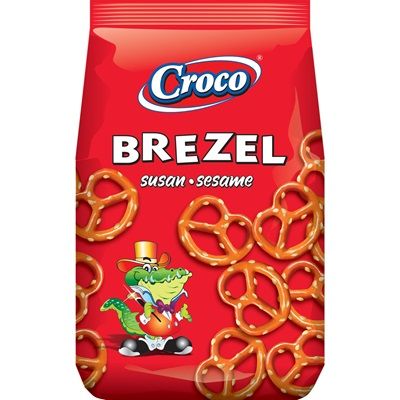 CROCO Szezámos Perec 80g CROCO Szezámos Perec 80g