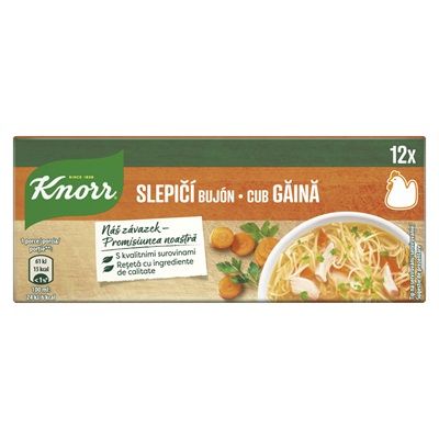 Knorr tyúkhúsleveskocka 120g Knorr tyúkhúsleveskocka 120g
