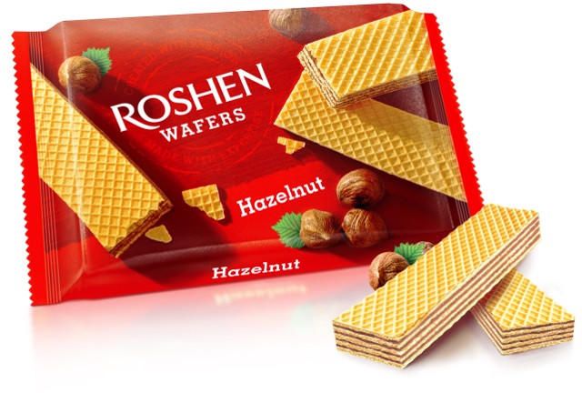 ROSHEN Wafers Mogyorós ostya 72g
