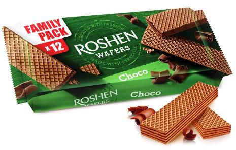 ROSHEN Wafers kakaókrémes kakaós ostya 216g