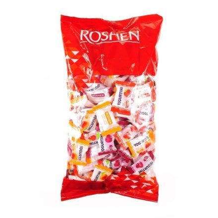 ROSHEN Yogurtini Cukorkák Joghurtos Gyümölcsös ízesítéssel 1kg
