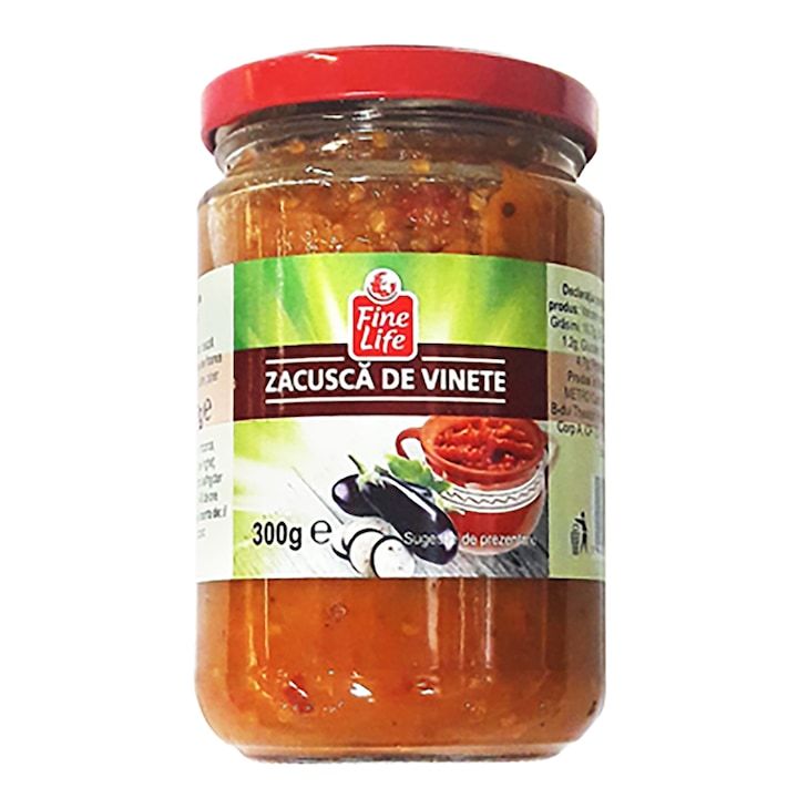 Fine Life padlizsán zakuszka 300g