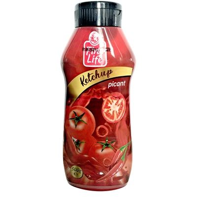 Fine Life pikáns ketchup (csípős) 500g 