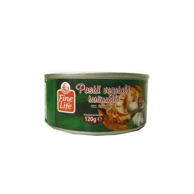 Fine Life kenhető zöldségpüré gombával 120g Fine Life kenhető zöldségpüré gombával 120g
