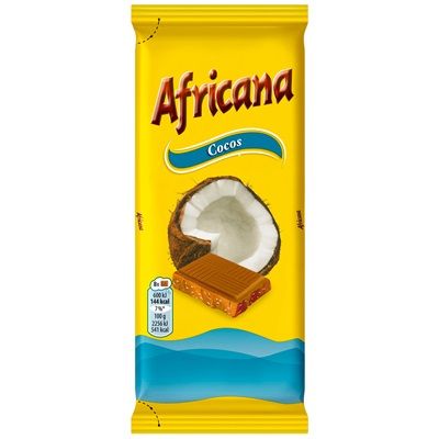 Africana kókuszos csokoládé 80 g